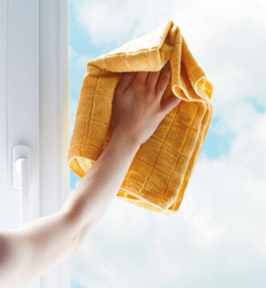 секреты чистки окна