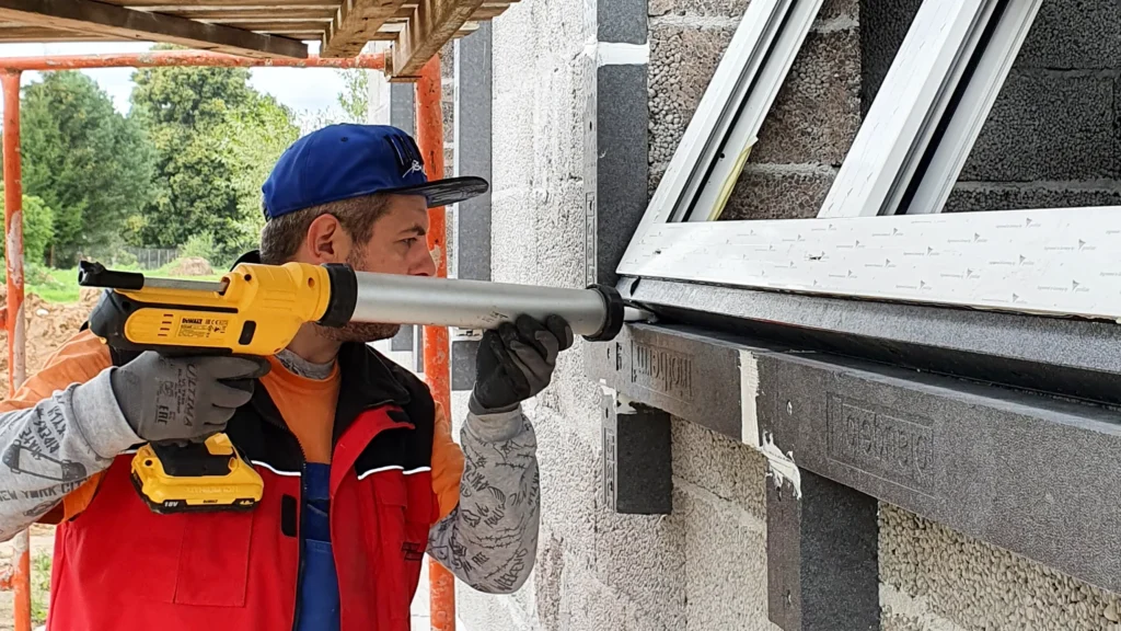 тёплый монтаж окон выносной минск